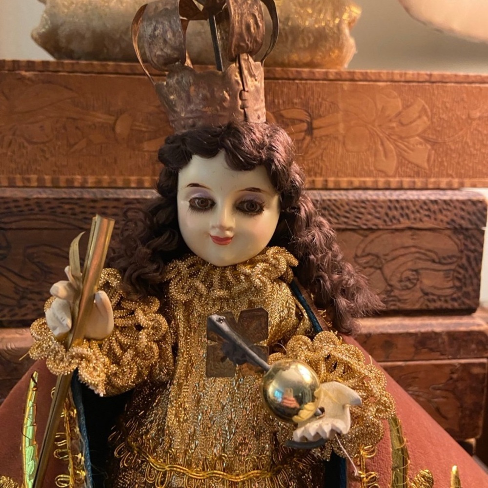 Vintage Santo Nino Religious Infant of Prague